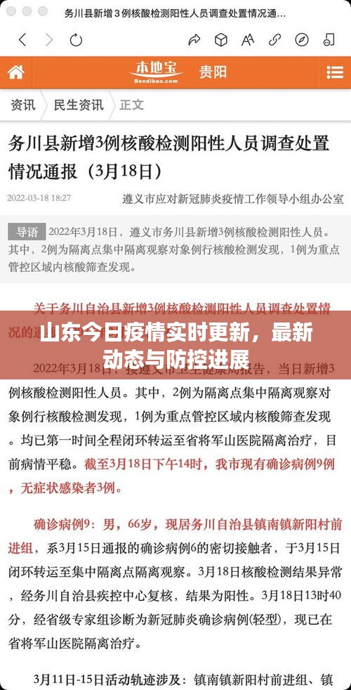 山东今日疫情实时更新，最新动态与防控进展