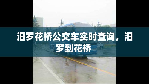 汨罗花桥公交车实时查询，汨罗到花桥 