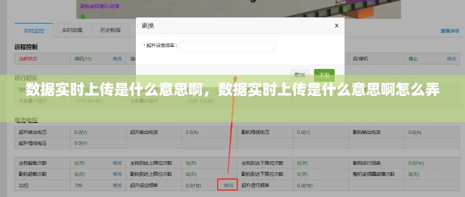 数据实时上传是什么意思啊，数据实时上传是什么意思啊怎么弄 