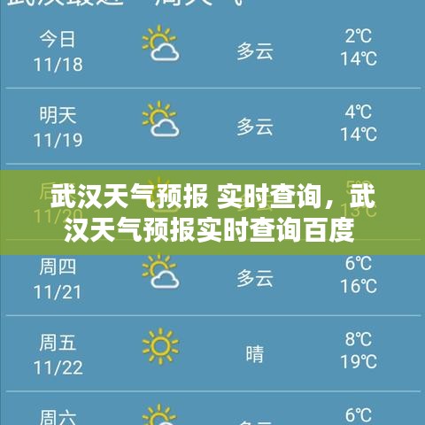 武汉天气预报 实时查询，武汉天气预报实时查询百度 