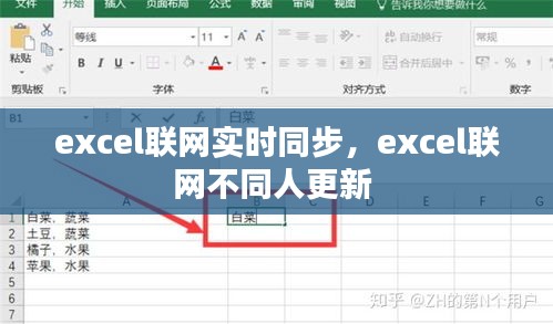 excel联网实时同步，excel联网不同人更新 