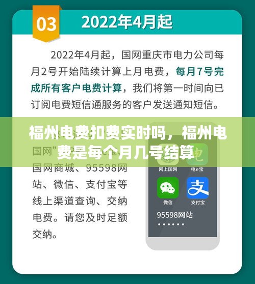 福州电费扣费实时吗，福州电费是每个月几号结算 