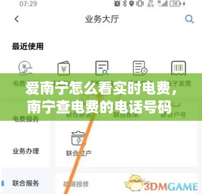 爱南宁怎么看实时电费，南宁查电费的电话号码 