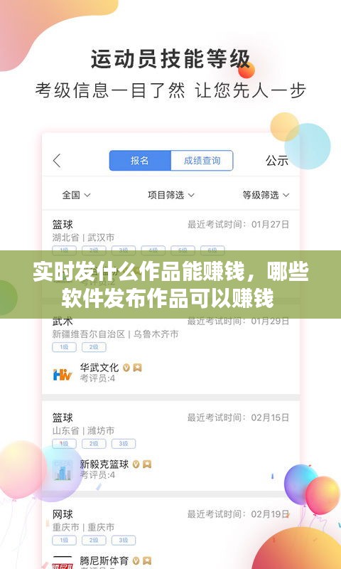实时发什么作品能赚钱，哪些软件发布作品可以赚钱 