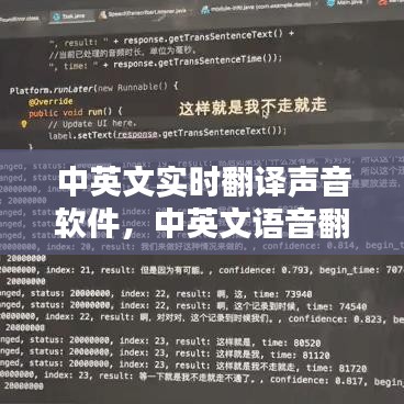 中英文实时翻译声音软件，中英文语音翻译软件 
