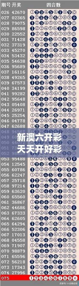 新澳六开彩天天开好彩大全53期：数字游戏的策略与智慧