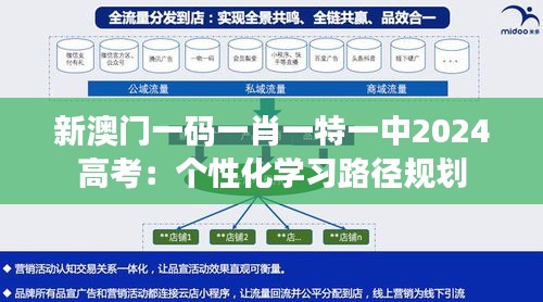 新澳门一码一肖一特一中2024高考：个性化学习路径规划