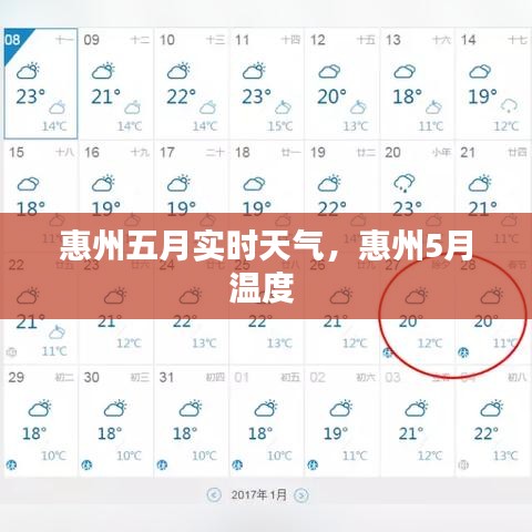 惠州五月实时天气，惠州5月温度 