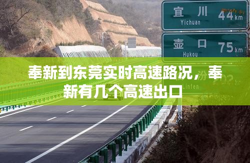 奉新到东莞实时高速路况，奉新有几个高速出口 