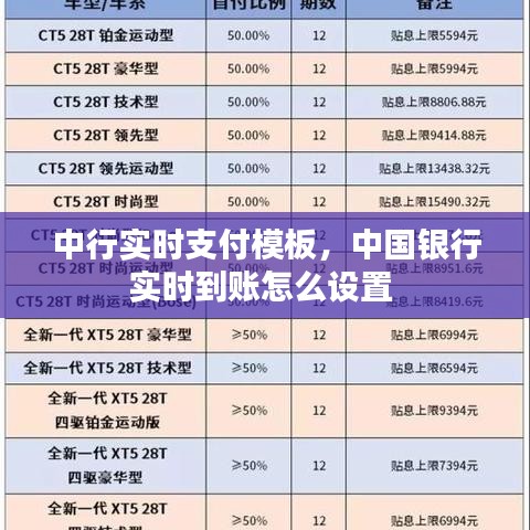 中行实时支付模板，中国银行实时到账怎么设置 