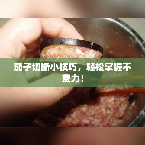 茄子切断小技巧，轻松掌握不费力！