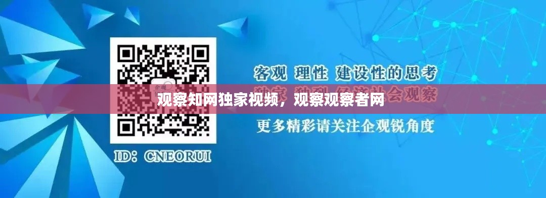 观察知网独家视频，观察观察者网 