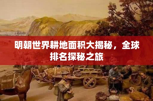 明朝世界耕地面积大揭秘，全球排名探秘之旅